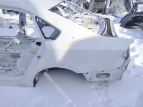 Quarter wing rear left VW Passat b8 16-19 USA on the body, white, pokes