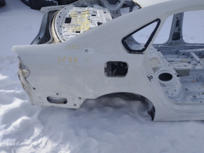 Quarter wing rear right VW Passat b8 16-19 USA on the body, white, pokes
