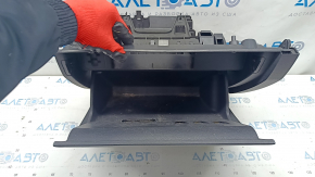 Glove box, glove compartment VW Tiguan 18- black, under cd changer, scratches