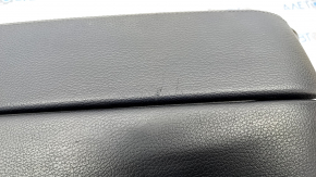 Console central armrest BMW 5 G30 17-20 black, dark blue armrest, scratches