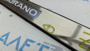 Nissan Murano z52 15-24 chrome exterior door sill trim with backlight, front left