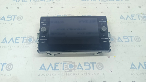 Radio tape recorder VW Tiguan 18- 8 buttons without navigation, pokes, scratches