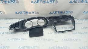 Dashboard trim center VW Tiguan 18 - graphite, with air duct deflectors