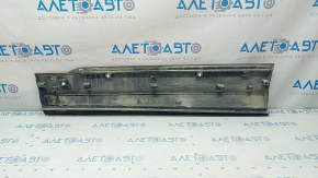 Door trim lower front right VW Tiguan 18- with chrome, structure, scratches, mold, cracked fastener
