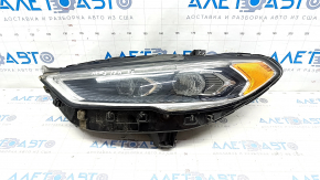 Headlight front left complete Ford Fusion mk5 17-20 LED, with DRL, sand