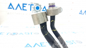 Battery cooling system tubes VVB Audi Q5 8R 13-16 hybrid front part, dented