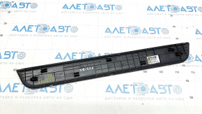 Door sill trim front outer left Hyundai Elantra AD 17-20 black, worn, crack in fastening