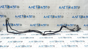 Battery cooling system tubes VVB Audi Q5 8R 13-16 hybrid rear part, tube is dented