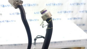 Battery cooling system tubes VVB Audi Q5 8R 13-16 hybrid rear part, tube is dented