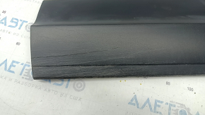 Door trim lower rear left VW Tiguan 18- with chrome, structure, scratches, mold