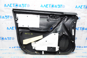 Door trim card front right Subaru Forester 14-18 SJ black with gray insert cloth, armrest cloth, for cleaning