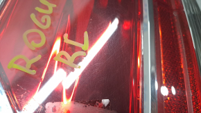 Outer wing light left Nissan Rogue 14-16 for polishing, cracks inside, touched up