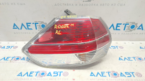Outer wing light left Nissan Rogue 14-16 for polishing, cracks inside, touched up