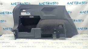 Left arch trim VW Tiguan 18-20 black under 2 rows, scratches, cracked fastener, missing plug