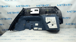 Left arch trim VW Tiguan 18-20 black under 2 rows, scratches, cracked fastener, missing plug