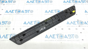 Door sill trim front left outer Hyundai Sonata 15-19 black, worn