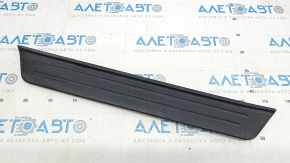 Door sill trim front left outer Hyundai Sonata 15-19 black, worn