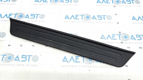 Door sill trim front left outer Hyundai Sonata 15-19 black, worn