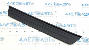 Door sill trim front left outer Hyundai Sonata 15-19 black, worn