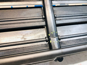 Radiator deflector blinds Kia Niro 17-18 HEV, PHEV with motor cracked housing