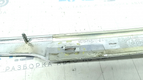 Ford Fusion mk5 trunk lid molding 17-20 chrome, broken fasteners, scratches