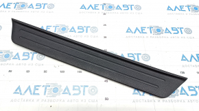 Door sill trim front right outer Nissan Altima 13-18 black, worn