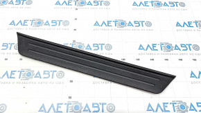 Door sill trim front right outer Nissan Altima 13-18 black, worn