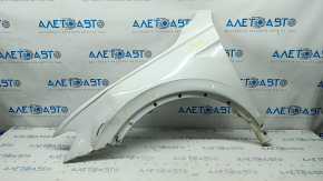 Front left wing VW Tiguan 18-21 white LC9A, dented, bumps, tear