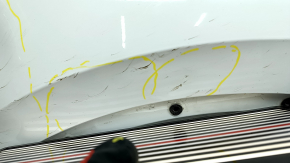 Front left wing VW Tiguan 18-21 white LC9A, dented, bumps, tear