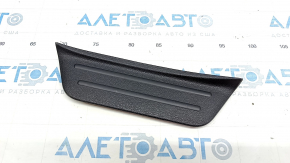 Door sill trim rear left outer Hyundai Sonata 15-19 black, worn