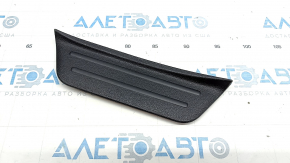 Door sill trim rear left outer Hyundai Sonata 15-19 black, worn