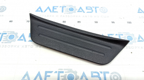 Door sill trim rear left outer Hyundai Sonata 15-19 black, scratch