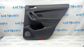 Door trim card rear right VW Tiguan 18-20 black, break crepe, scratch