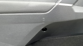 Door trim card rear left VW Tiguan 18-20 black, soldered fasteners, scratches