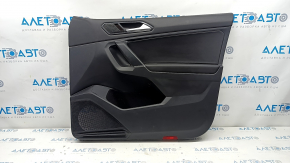 Door trim card front right VW Tiguan 18-20 black, tear, scratches