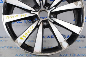 Wheel disk R19 VW Beetle 12-19 curb