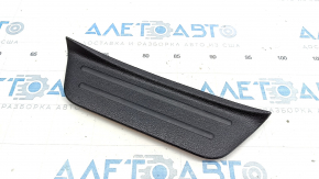 Door sill trim rear right outer Hyundai Sonata 15-19 black, worn