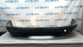 Bumper rear bare lower part VW Tiguan 18-21 structure, under chrome moldings, dent, tears, pressed
