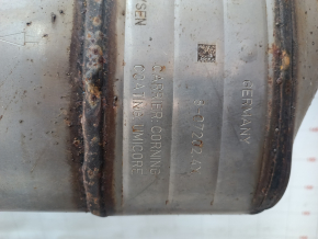 Exhaust line with catalyst, barrel and valve BMW 5 G30 17-20 2.0T without actuator