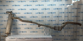 Exhaust line with catalyst, barrel and valve BMW 5 G30 17-20 2.0T without actuator