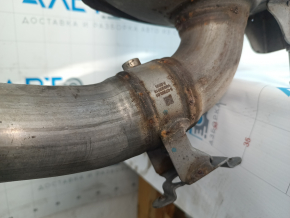 Exhaust line with catalyst, barrel and valve BMW 5 G30 17-20 2.0T without actuator