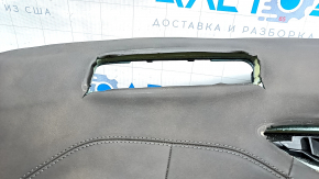 Torpedo front panel without AIRBAG Ford Fusion mk5 13-20 leather brown, titanium, under projection, tears
