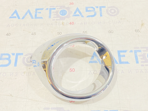 Left fog light frame Lexus ES300h ES350 13-15 prerest chrome