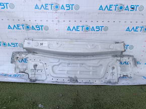 Rear panel VW Passat b8 16-19 2 parts, drilled, white