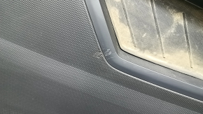 Torpedo front panel without AIRBAG VW Tiguan 18 - black, without air ducts, without side trims, scratches