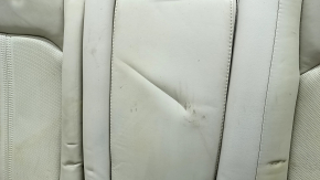 Rear row of seats 2 row Ford Fusion mk5 17-20 titanium, grey leather, type 2, dry cleanable, dents