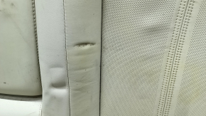 Rear row of seats 2 row Ford Fusion mk5 17-20 titanium, grey leather, type 2, dry cleanable, dents