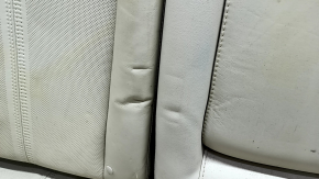 Rear row of seats 2 row Ford Fusion mk5 17-20 titanium, grey leather, type 2, dry cleanable, dents
