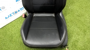 Driver's seat VW Tiguan 18- with airbag, electric, leather black, scratches on the lining