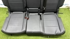 Rear row of seats 2nd row VW Tiguan 18-21 leather black, pressed